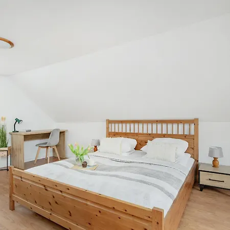 Feriehus Beautiful House With A Garden For 6 People In Budzistowo By Renters